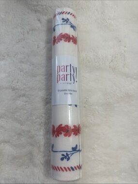 Patriotic disposable table runner